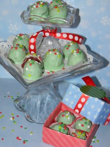 How to make Grinch Truffles