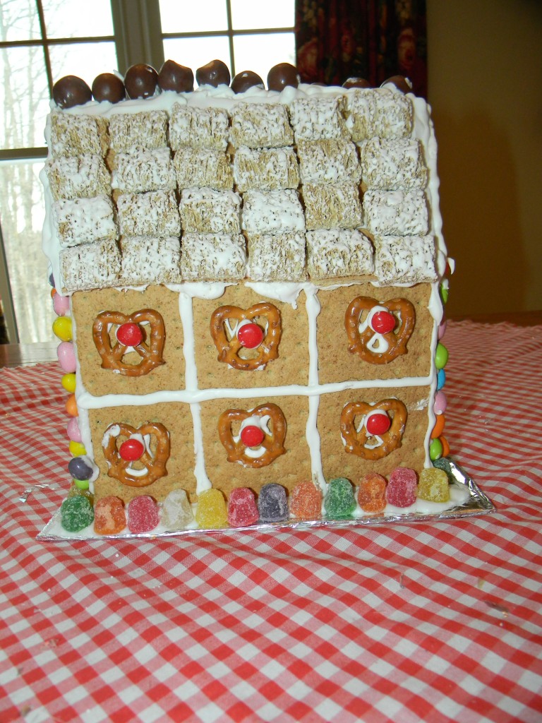 Lily Gingerbread House Rear VIew