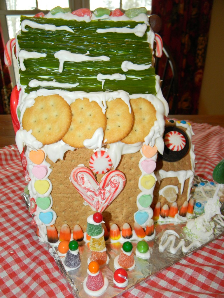 Reece Gingerbread House Side VIew