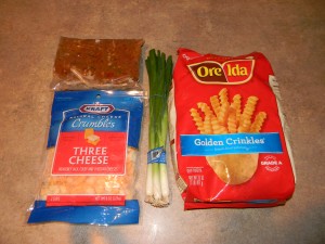 Comfort Food, Chili Cheese Fries Ingredients
