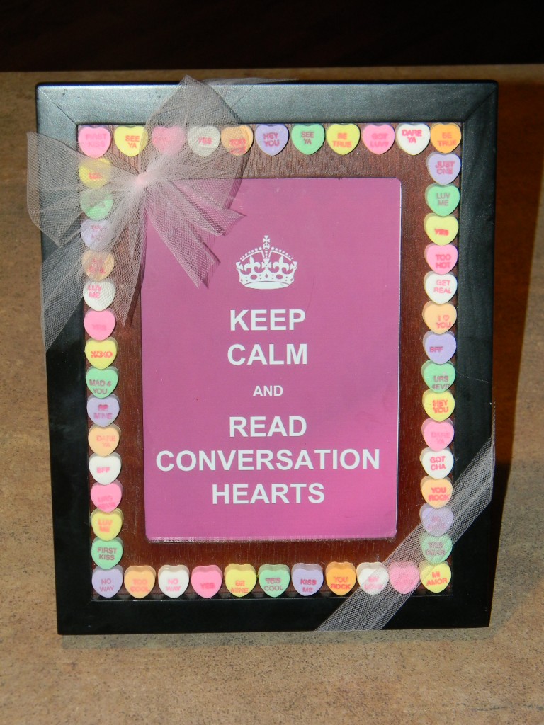 Keep Calm Frame for Valentine's Day