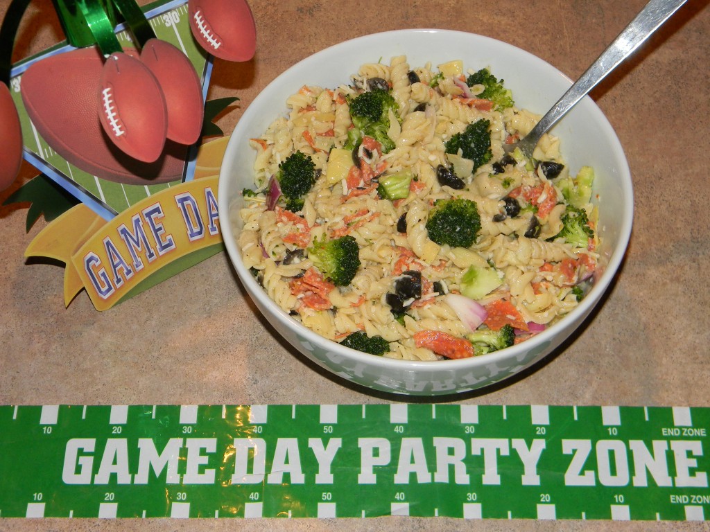 Game Day Food- Pasta Salad