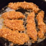 Frosted flake chicken tenders