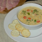 soup, cheesy vegetable soup, vegetarian soup, cheesy soup