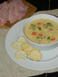 soup, cheesy vegetable soup, vegetarian soup, cheesy soup