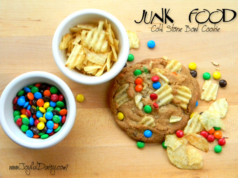Junk Food Cold Stone Bowl Cookies