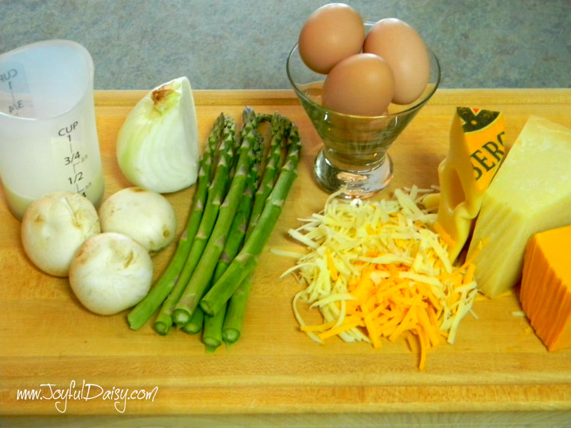 vegetable frittata ingredients