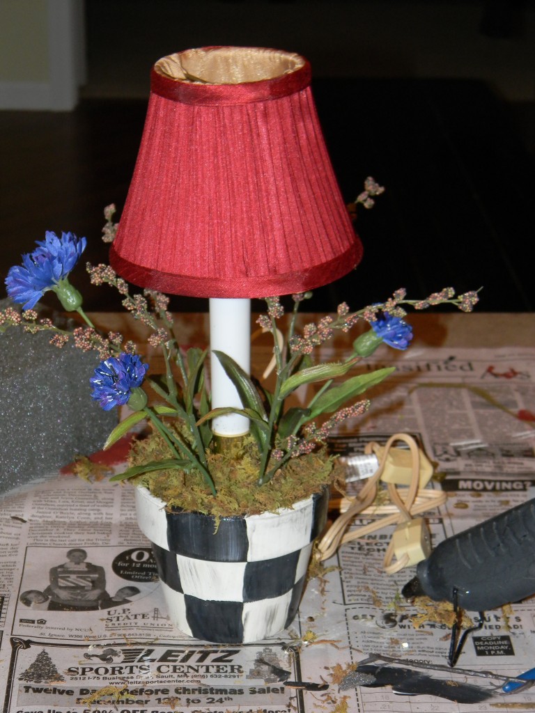 Mackenzie Childs Inspired Accent Lamp 