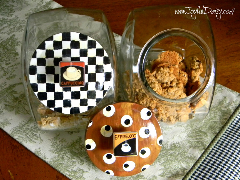 Mackenzie Childs Inspired Cookie Jars and lids2