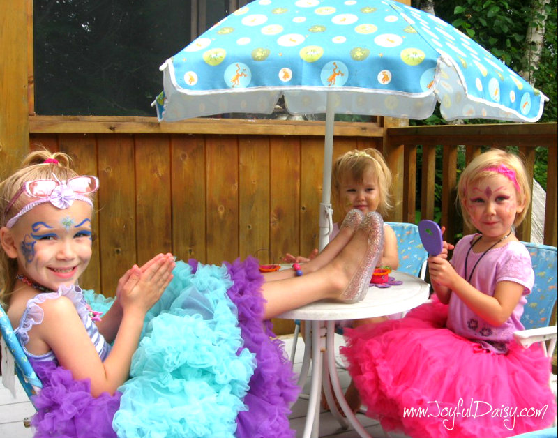 fairy party activity- glitter time