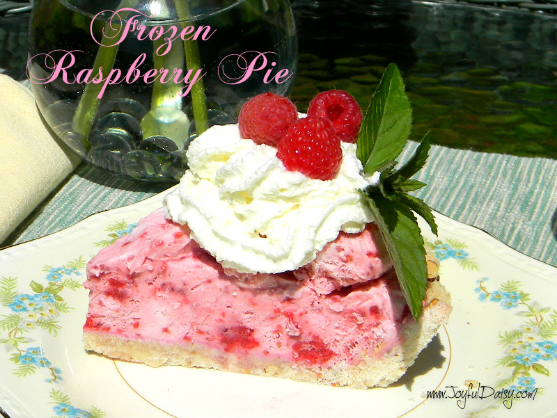 Frozen raspberry pie PZ