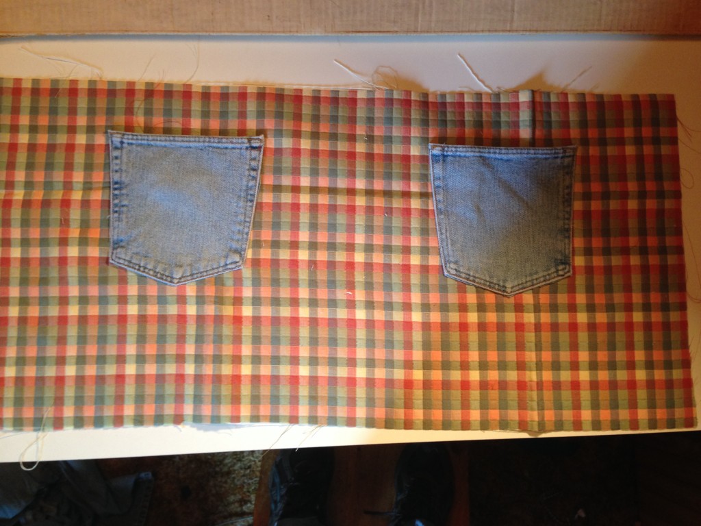 Recycled Jean Backpack