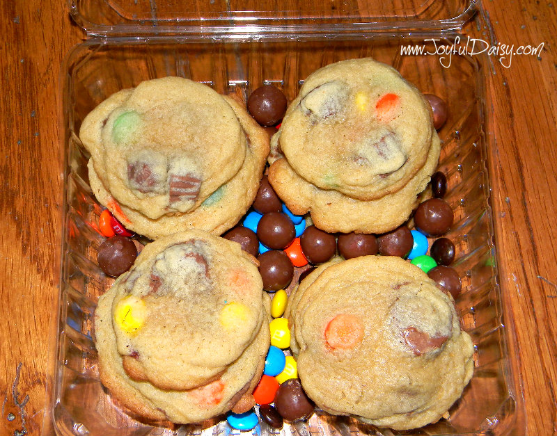 candy cookies with candy