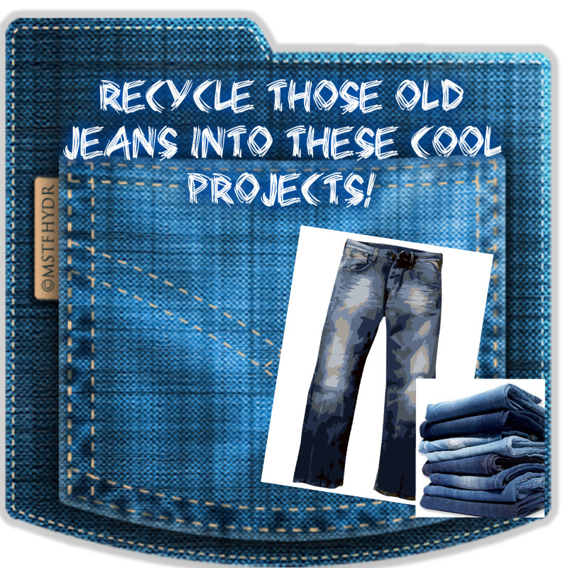 Recycled Jeans Projects Joyful Daisy