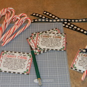 legend of the candy cane crafts