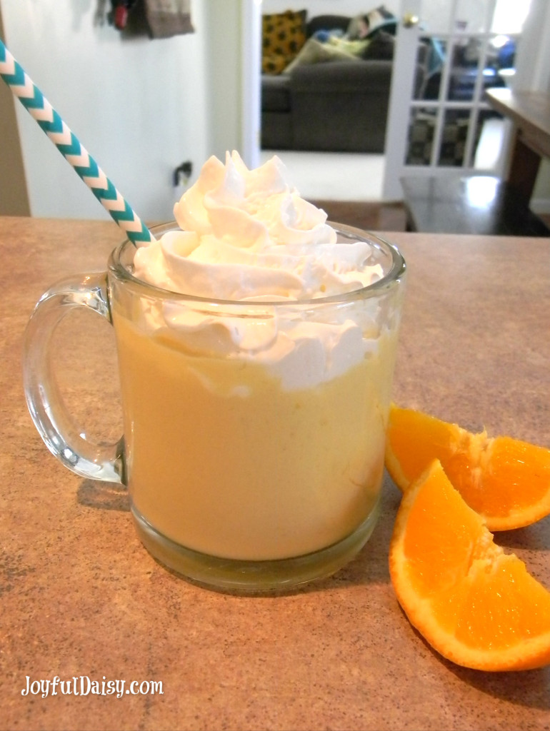 orange yogurt smoothie
