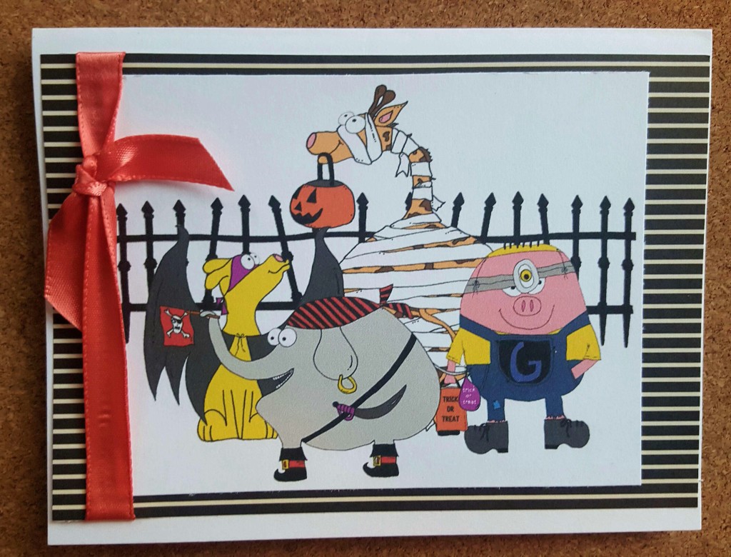 Boo Crew Halloween card