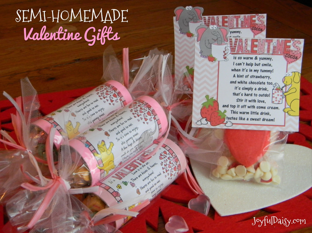 Valentines Semi Homemade Gifts