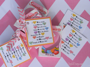 conversation heart notes