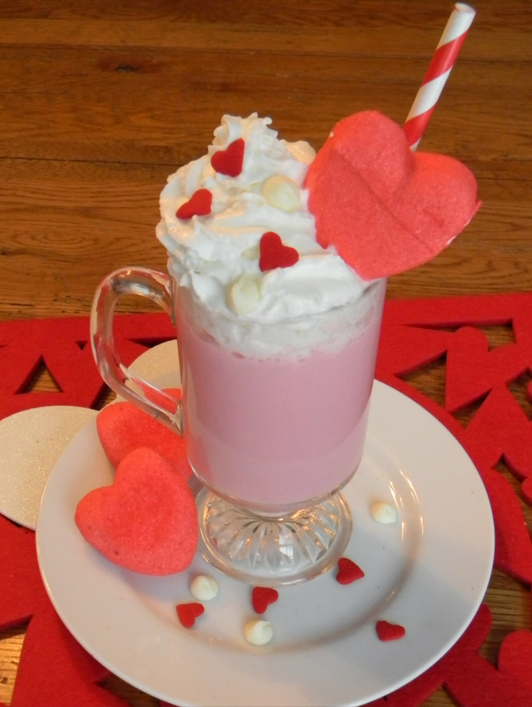 valentine cocoa mug