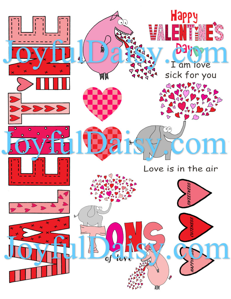 valentine clip art page 3 watermarked